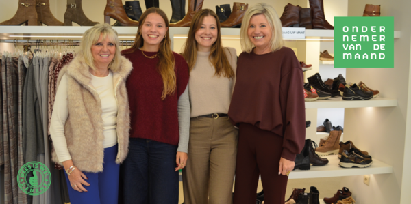 V.l.n.r. Mia, Luna, Lauren en Sandra